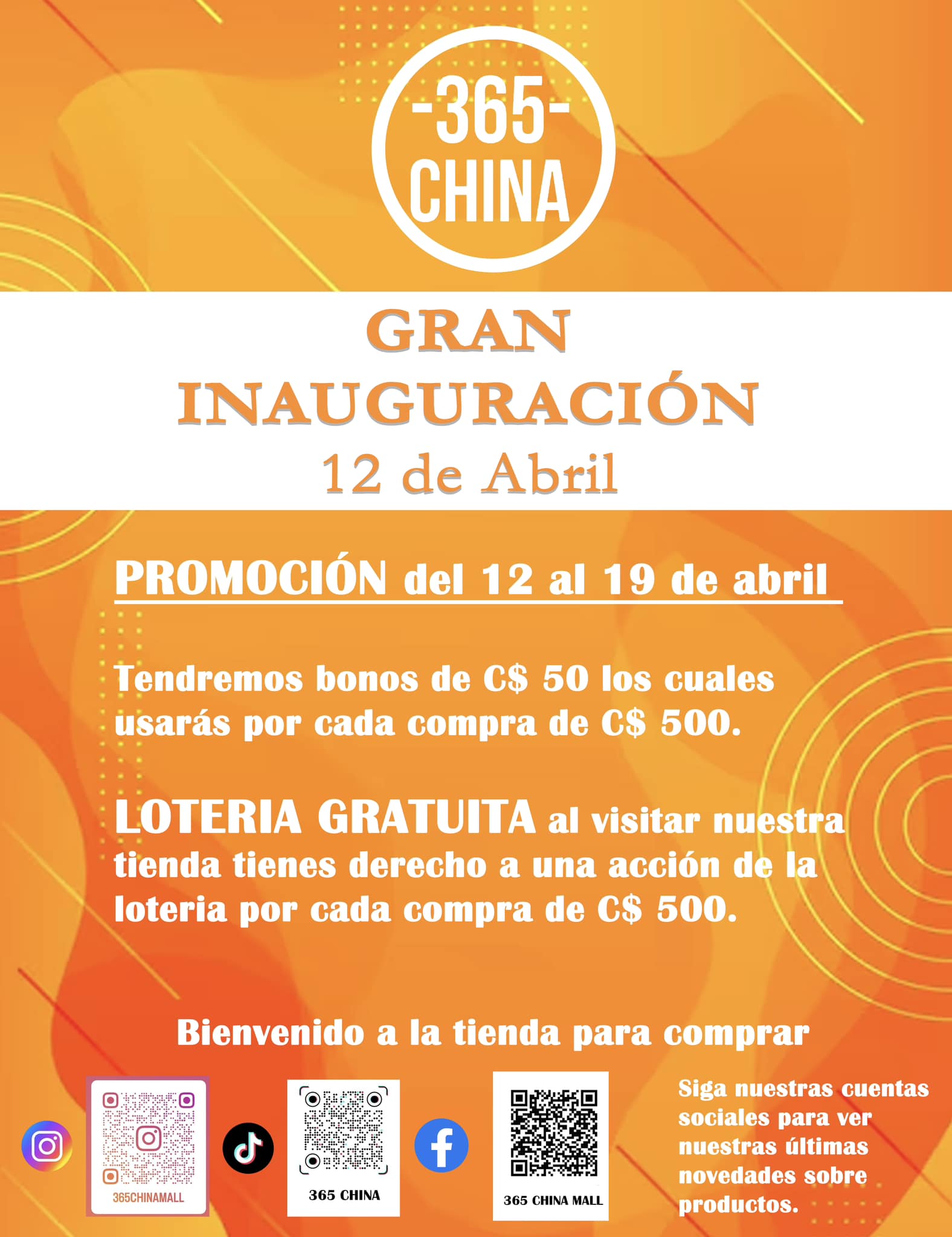 GRAN INAUGURACIÓN!